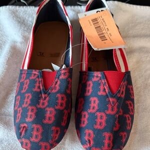 Boston Red Sox woman’s ballet flats